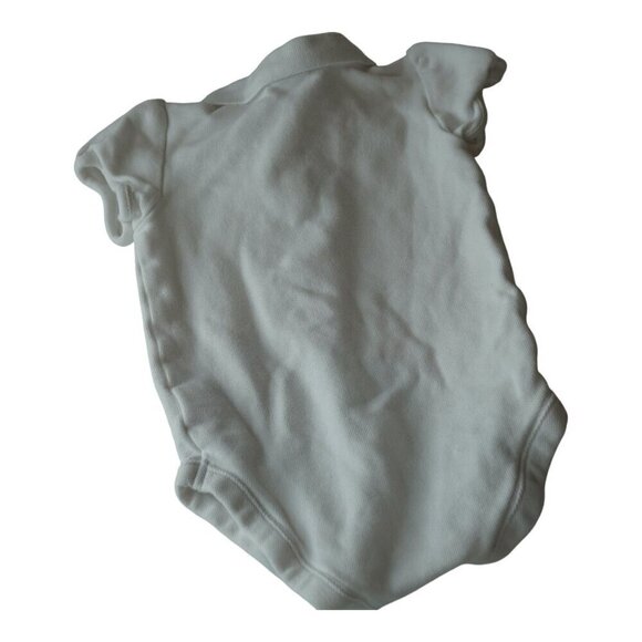 EUC Janie & Jack Preppy White Polo Size 6-12M - Picture 2 of 4